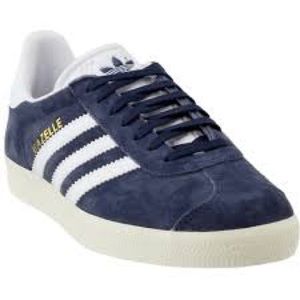 ADIDAS navy Gazelle sneakers, US size 7